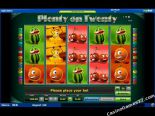 automatenspiele Plenty on Twenty Novomatic